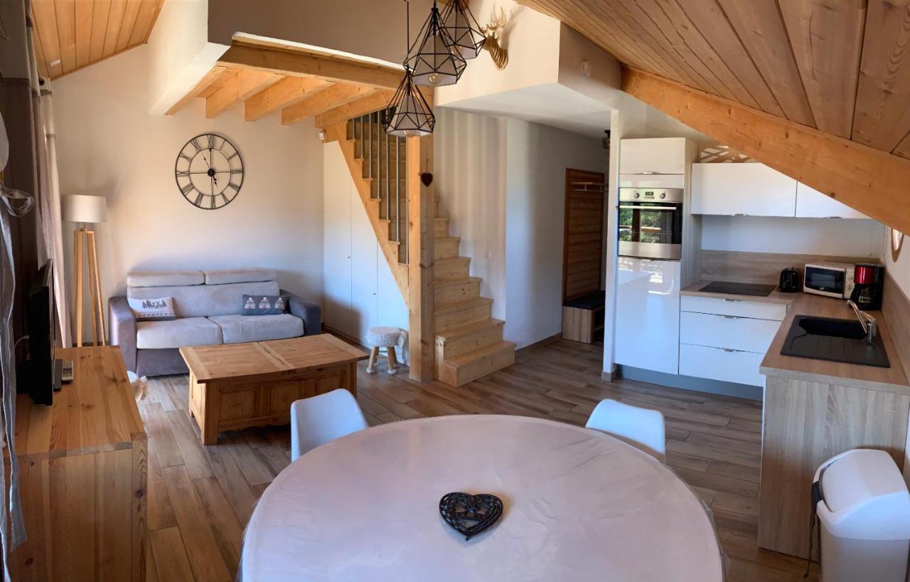 Studio Ptilou B36 2/4 Pers. Avec Vue เลอเดโวลุย ภายนอก รูปภาพ