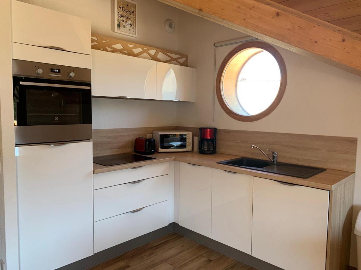 Studio Ptilou B36 2/4 Pers. Avec Vue เลอเดโวลุย ภายนอก รูปภาพ